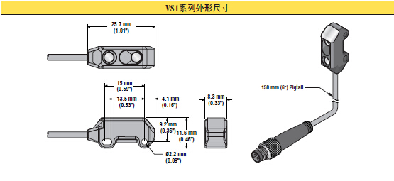banner邦纳光电传感器,美国邦纳VS1系列,banner邦纳代理商,邦纳(广州)公司