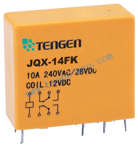 JQX-14FK小型大功率电磁继电器