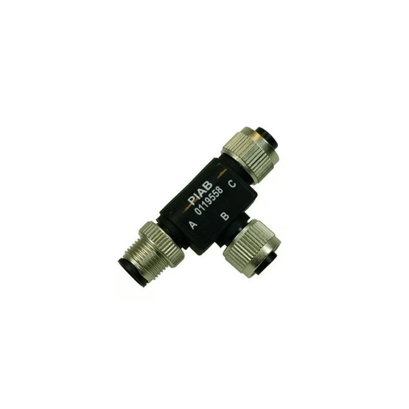 派亚博 Piab 真空开关 t型三通 M12