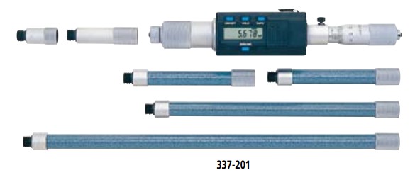 三丰(MITUTOYO)Digimatic接杆式内径千分尺公制型延长杆型337-201