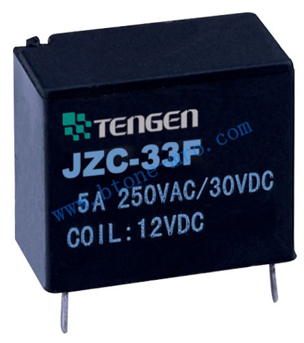 JZC-33F超小型中功率电磁继电器