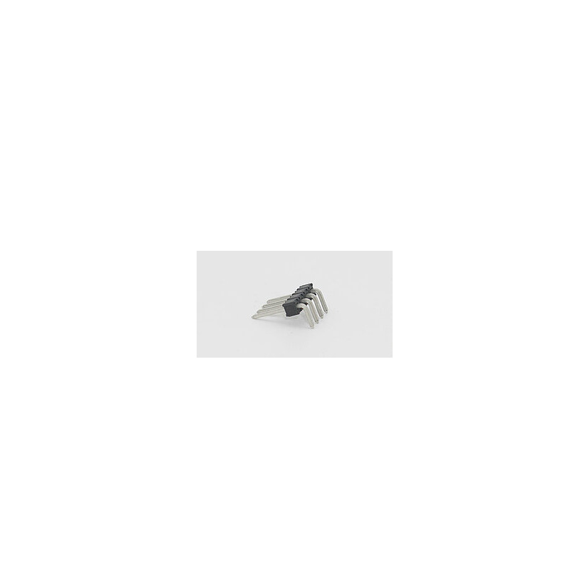 Ratioplast-Optoelectronic 多针连接器 单排，斜角