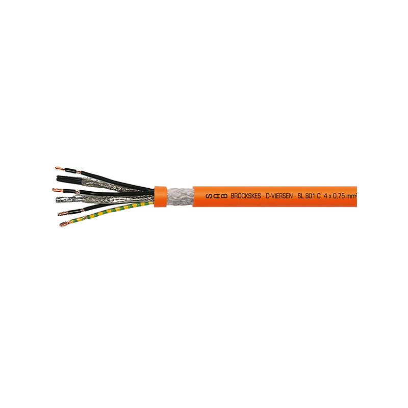赛普 sab-cable TPE PUR混合电机连接电缆 SL 801 C