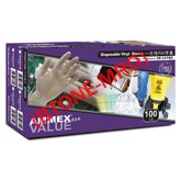 ammex爱马斯一次性PVC手套GPX3CV42100