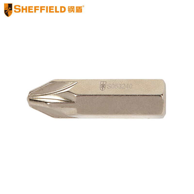 钢盾 SHEFFIELD S053240 5件套8mm系列30mm长米字型旋具头PZ1~PZ4