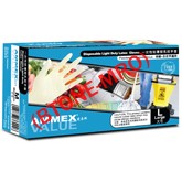 ammex爱马斯一次性乳胶手套TLC48100