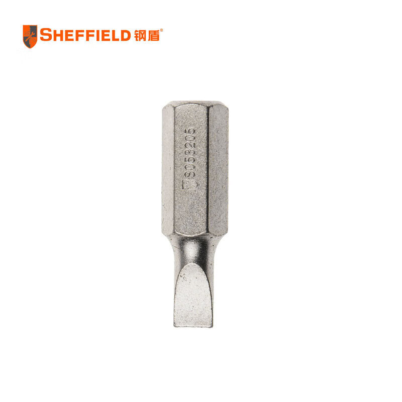 钢盾 SHEFFIELD S053205 5件套8mm系列30mm长一字旋具头5.5mm~12mm