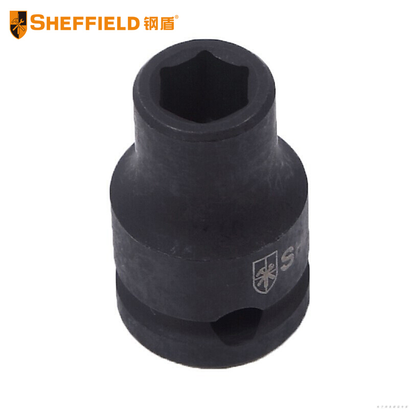 钢盾 SHEFFIELD S123007 3/8"系列风动公制套筒7mm~19mm