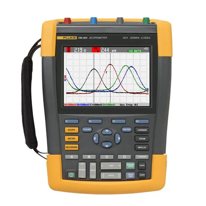 福禄克 FLUKE ScopeMeter®彩色数字示波表 190-504/S型