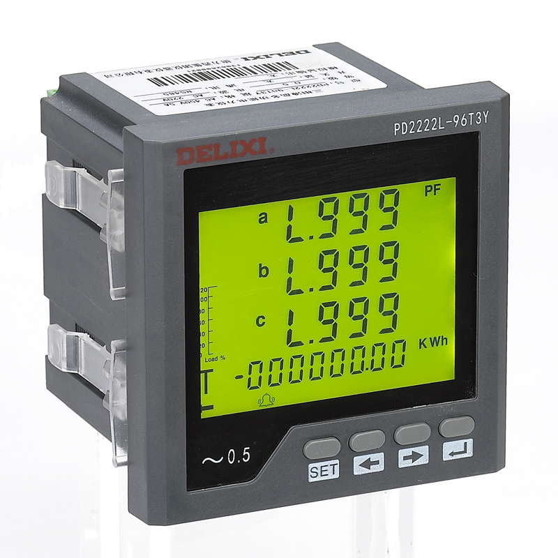 德力西 DELIXI 安装式可编程数字显示多功能电测量仪表 PD2222L-96T3Y型