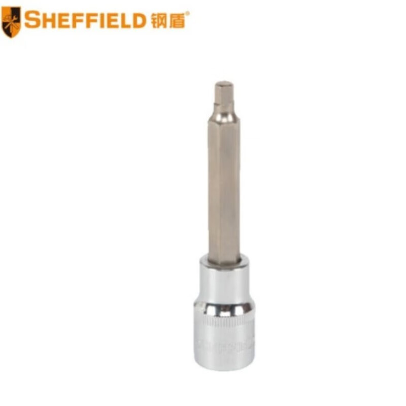 钢盾 SHEFFIELD S015425 12.5mm系列180mm长六角旋具套筒H5~H10