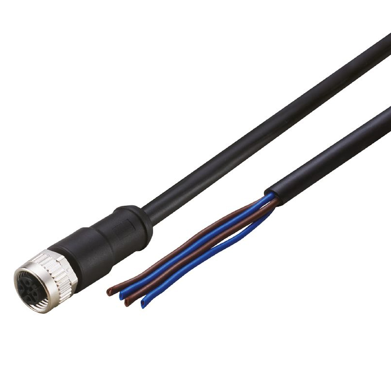 易福门 IFM 带插座连接电缆 E3M系列