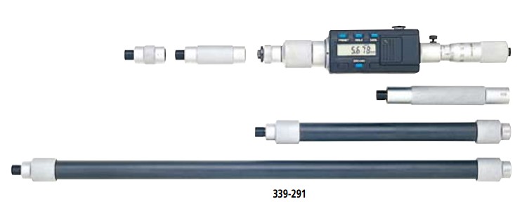 三丰(MITUTOYO)Digimatic接杆式内径千分尺英制/公制型延长管型339-293