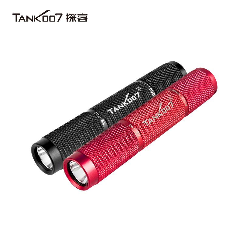 光中道 TANK007 迷你系列尾部金属按键开关户外便携迷你手电筒