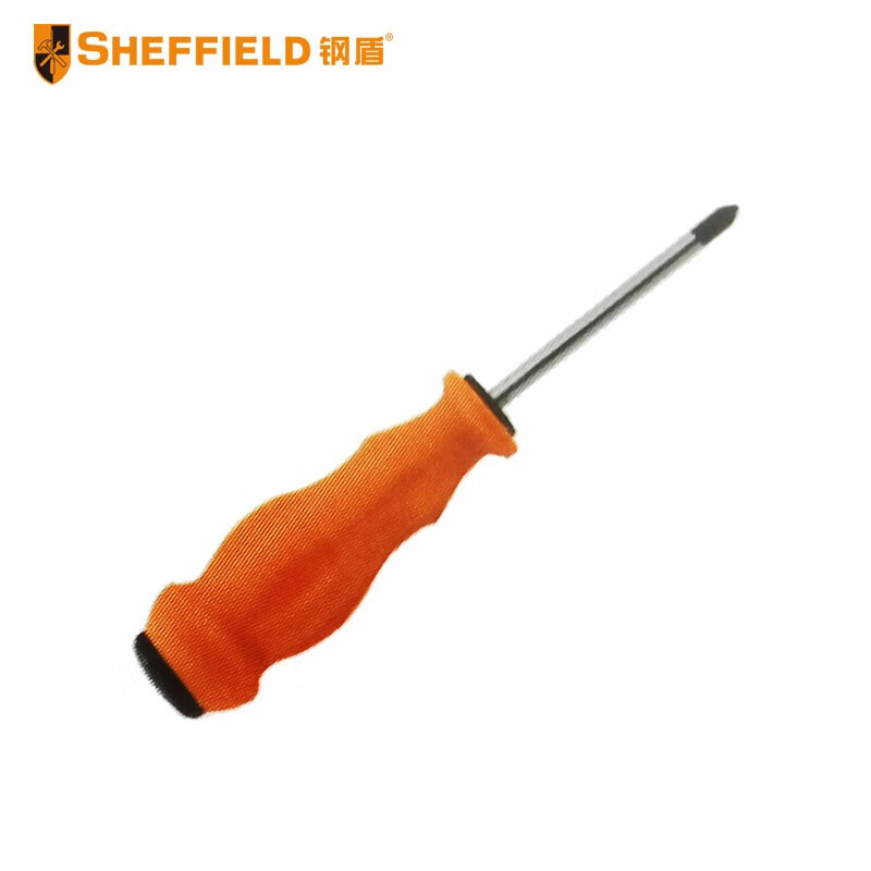 钢盾 SHEFFIELD S055401 强力塑柄十字螺丝批,钢盾工具,钢盾工具代理,钢盾工具厂家,S055401