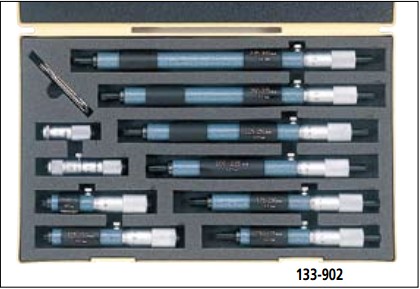 三丰(MITUTOYO) 接杆式内径千分尺 133 系列 — 单杆式 公制型 单体 133-157
