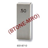 ASIMETO安度0级公制矩形钢制单量块653-20-0