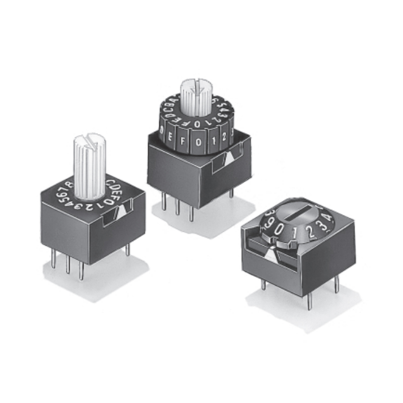 欧姆龙 OMRON 旋转DIP开关 A6A系列