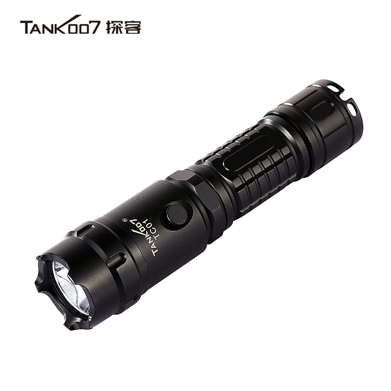 光中道 TANK007 工业户外巡检大功率LED直充警用手电筒