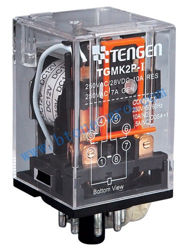 TGMK通用型小型大功率电磁继电器 