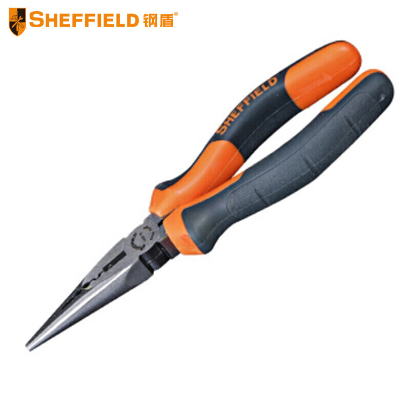 钢盾 SHEFFIELD S045016 双色柄多用尖嘴钳,钢盾工具,钢盾工具代理,钢盾工具厂家,S045016