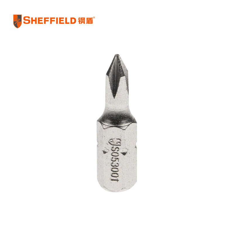 钢盾 SHEFFIELD S053011 5件套6.3mm系列25mm长米字旋具头PZ1~PZ3