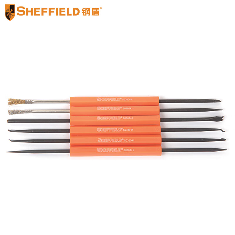 钢盾 SHEFFIELD S038041 6件套助焊工具