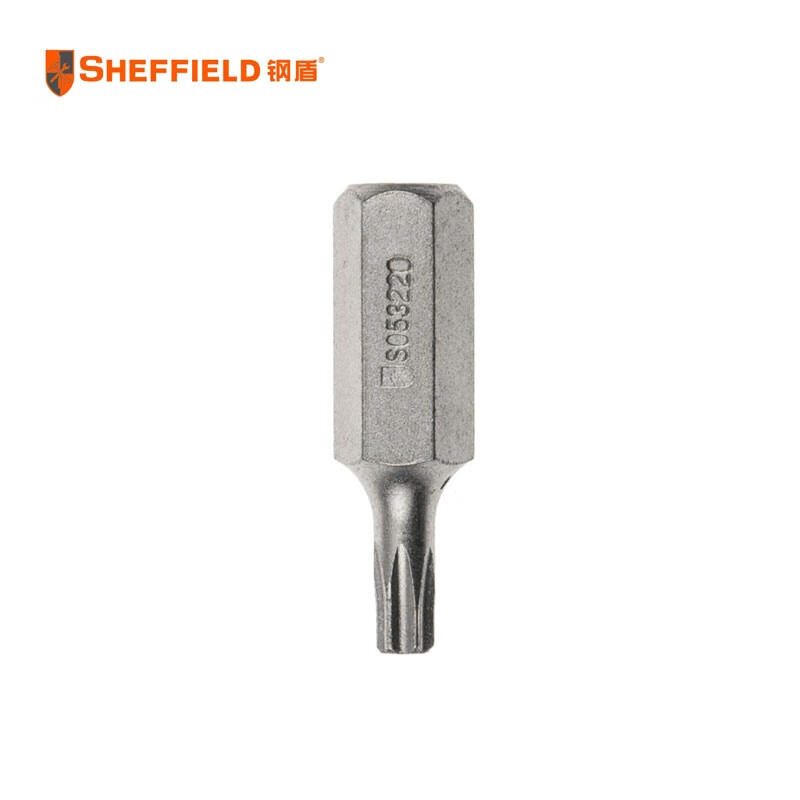 钢盾 SHEFFIELD S053220 5件套8mm系列30mm长花型旋具头T20~T55