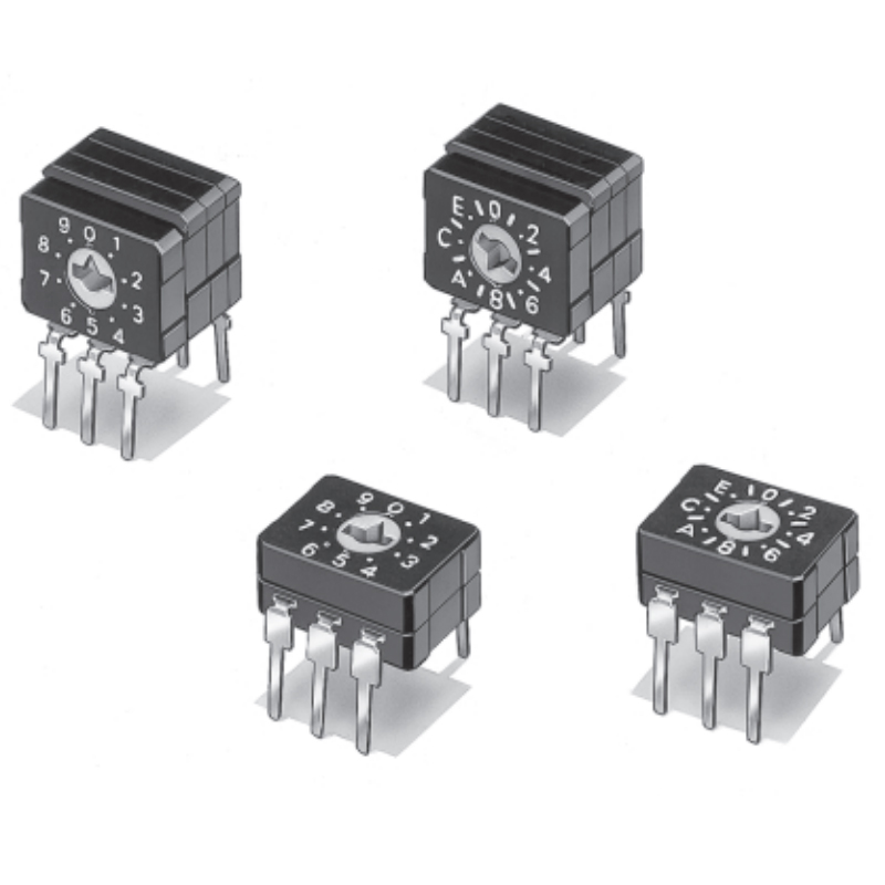 欧姆龙 OMRON 旋转DIP开关 A6C系列