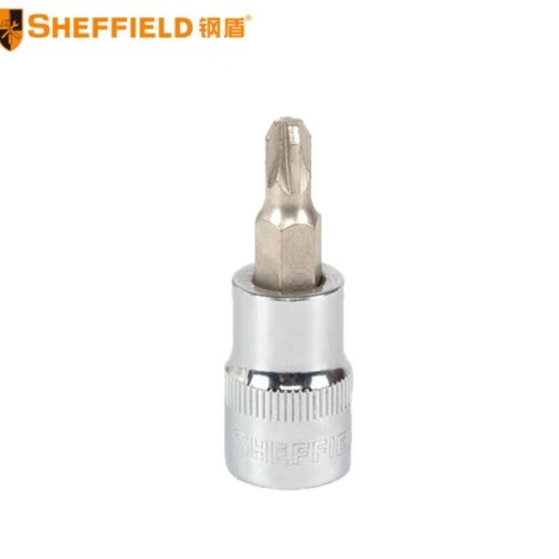 钢盾 SHEFFIELD S014301 10mm系列米字型旋具套筒PZ1~PZ3