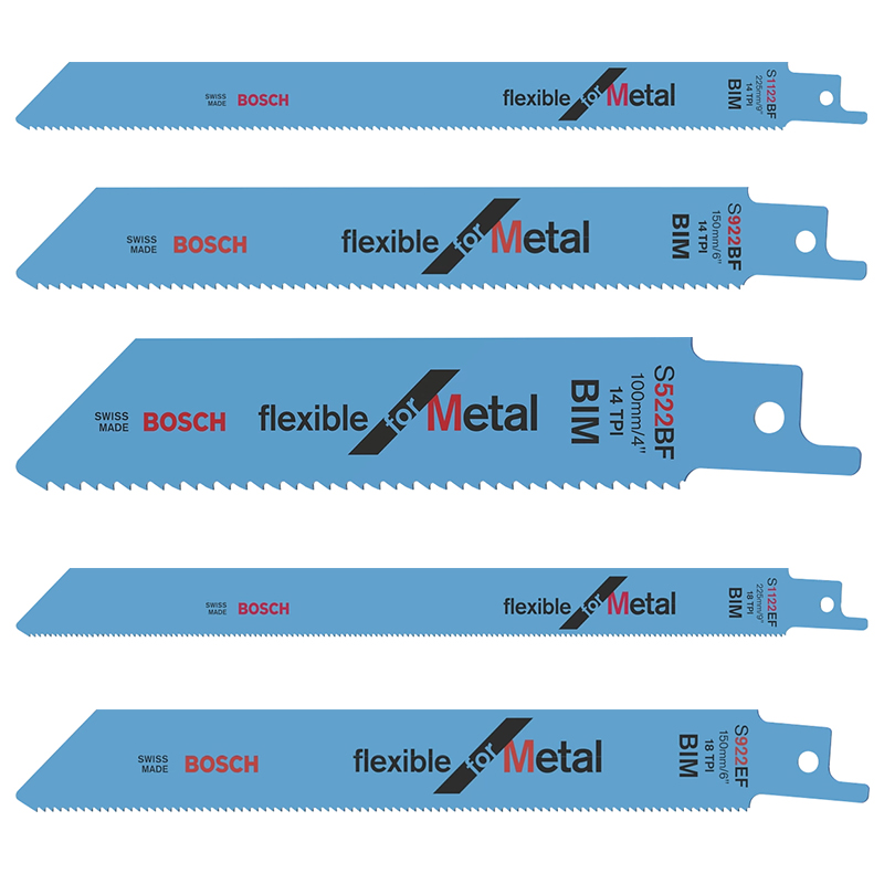 博世 BOSCH 金属切割灵活型马刀锯条 S 1122 BF型