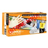 ammex爱马斯一次性轻薄型乳胶手套TLFCV46100
