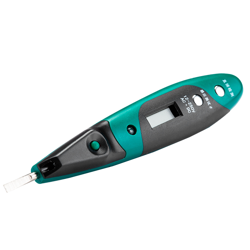 世达工具 SATA 双色带照明灯数显测电笔