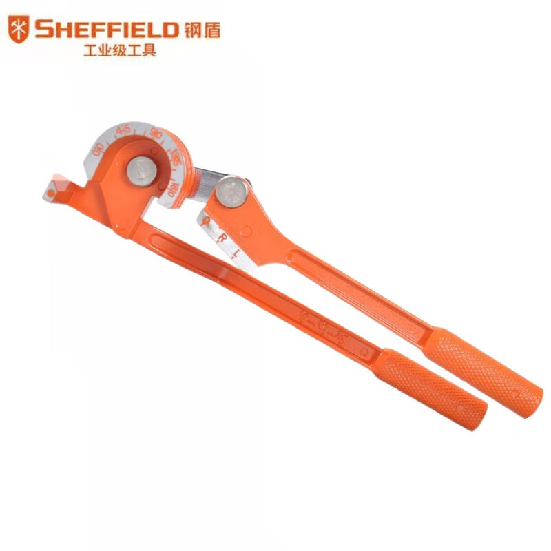 钢盾 SHEFFIELD S102002 三合一弯管器0-180°（1/4"、5/16"、3/8"）