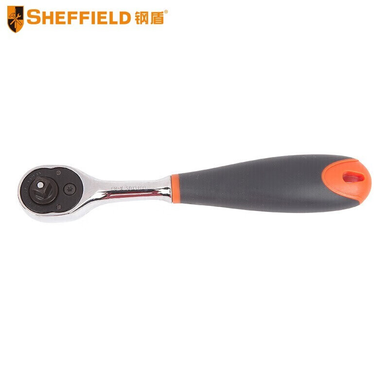 钢盾 SHEFFIELD S013000 6.3mm系列梨型头快速脱落胶柄棘轮扳手