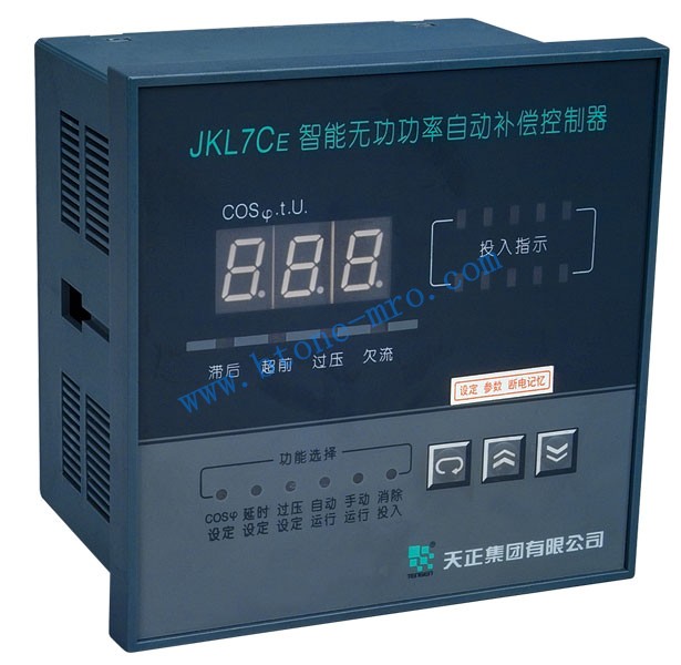 JKL系列无功功率自动补偿控制器,JKL7BE-10 380V,天正,TENGE,华南总代理,广州天