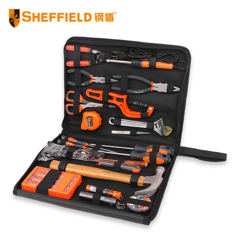 钢盾 SHEFFIELD S033002 21件套高级通用工具包套装