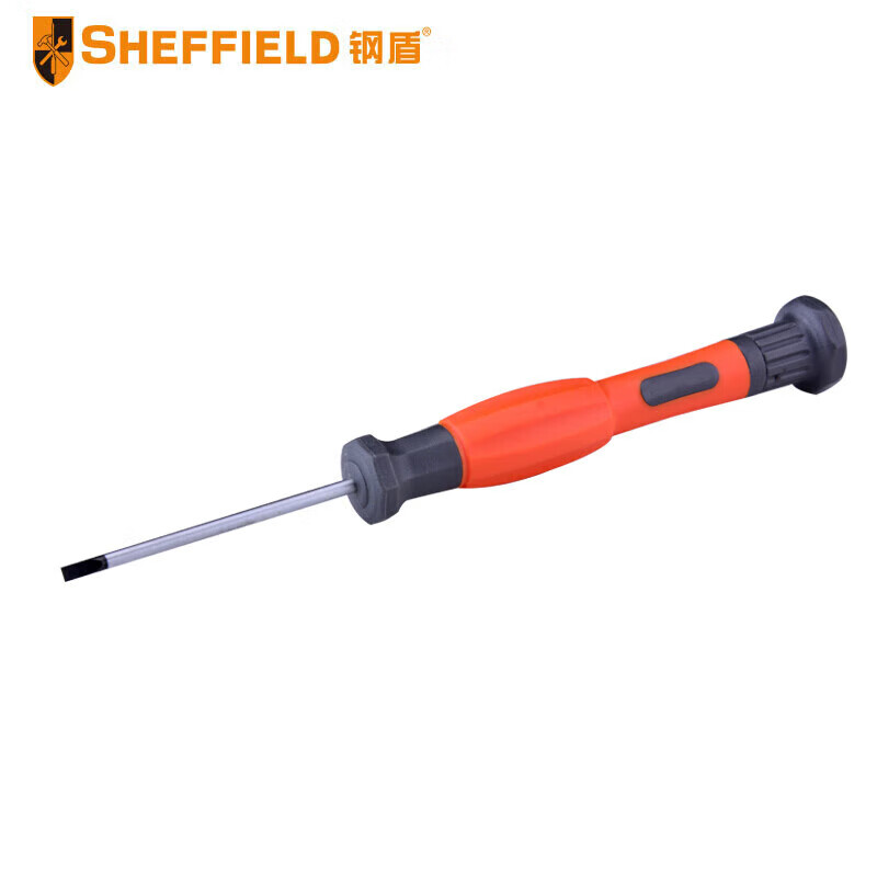 钢盾 SHEFFIELD S037101 一字精密螺丝批,钢盾工具,钢盾工具代理,钢盾工具厂家,S037101