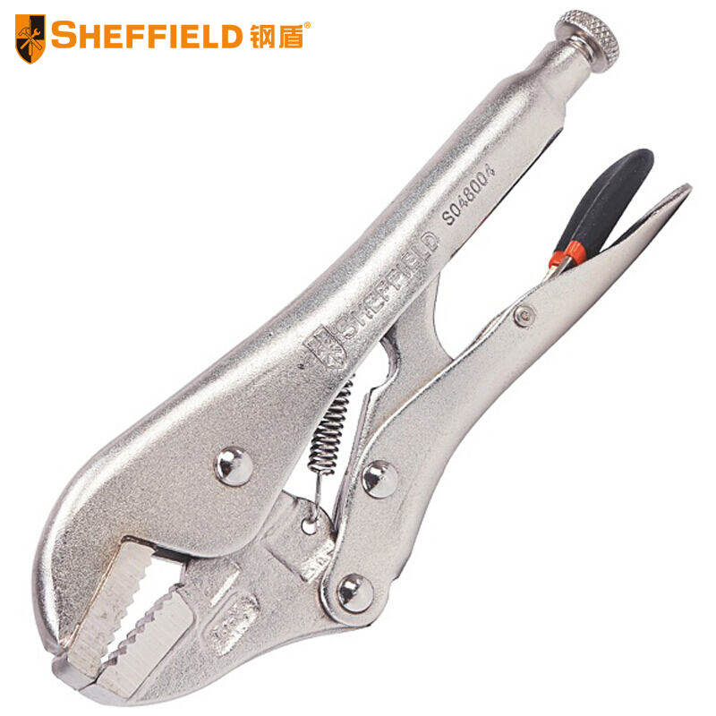 钢盾 SHEFFIELD S048004 直齿大力钳,钢盾工具,钢盾工具代理,钢盾工具厂家,S048004