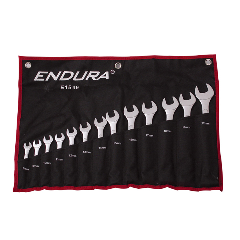 力易得 ENDURA 碳钢双开口扳手组套