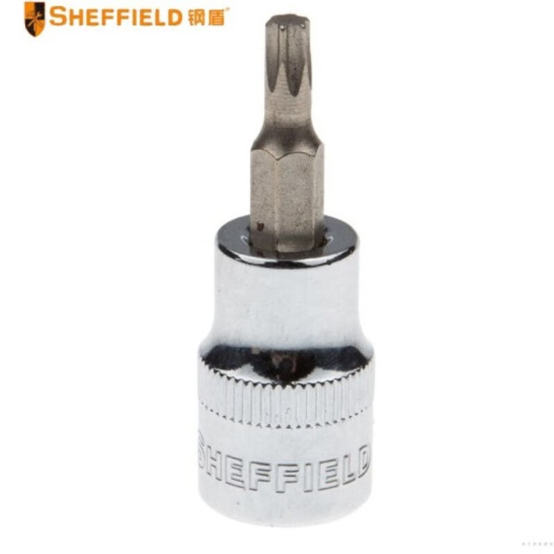 钢盾 SHEFFIELD S014410 10mm系列花型旋具套筒T10~T60