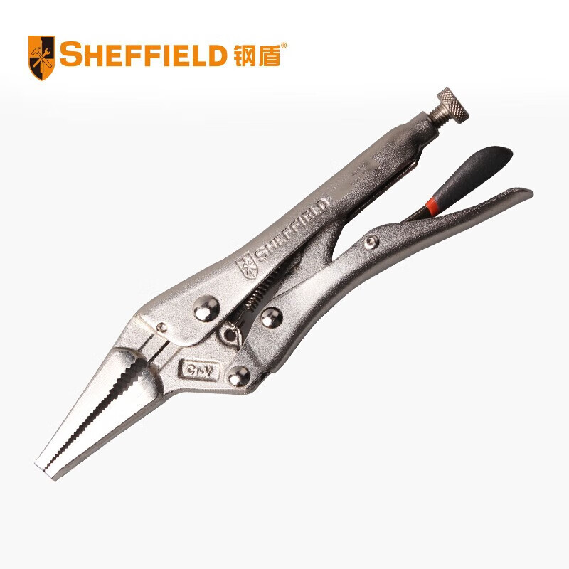 钢盾 SHEFFIELD S048006 尖嘴带刃大力钳,钢盾工具,钢盾工具代理,钢盾工具厂家,S048006