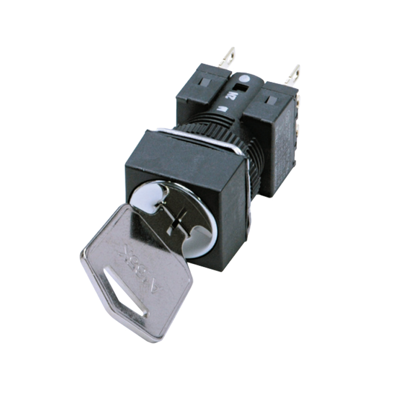 欧姆龙 OMRON 焊接端子钥匙型选择开关 A165K-A系列