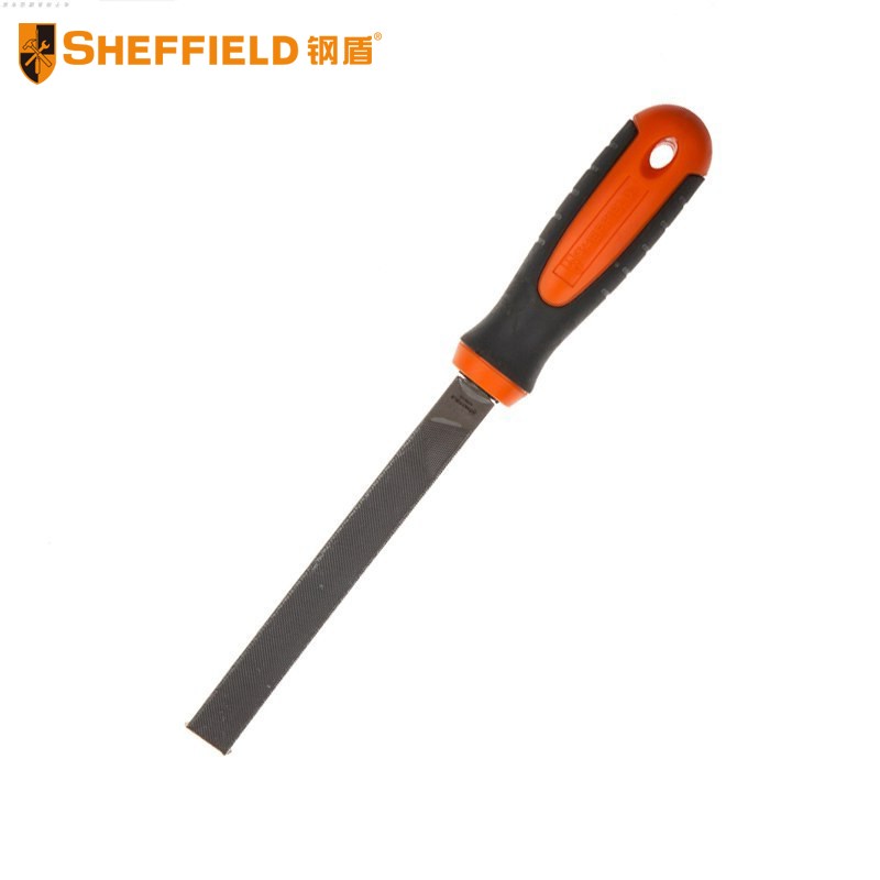 钢盾 SHEFFIELD S099101 粗齿平锉中齿平锉细齿平锉6"