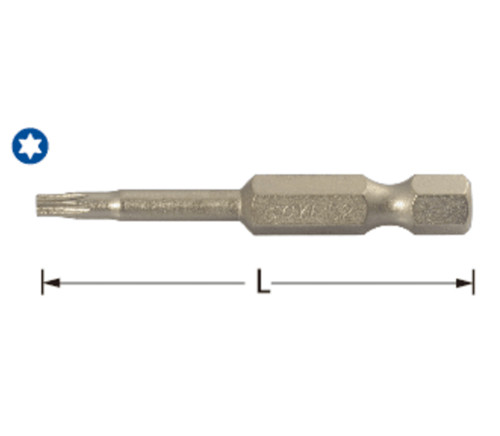 5件套6.3MM系列50MM长花形旋具头-H35630