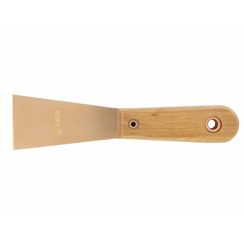 世达工具 SATA 铍青铜防爆木柄刮刀