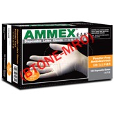 ammex爱马斯一次性乳胶手套TLFC46100