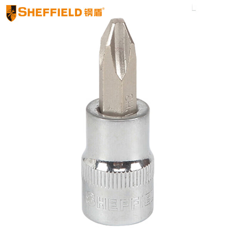 钢盾 SHEFFIELD S013501 6.3mm系列十字型旋具套筒PH1~PH2