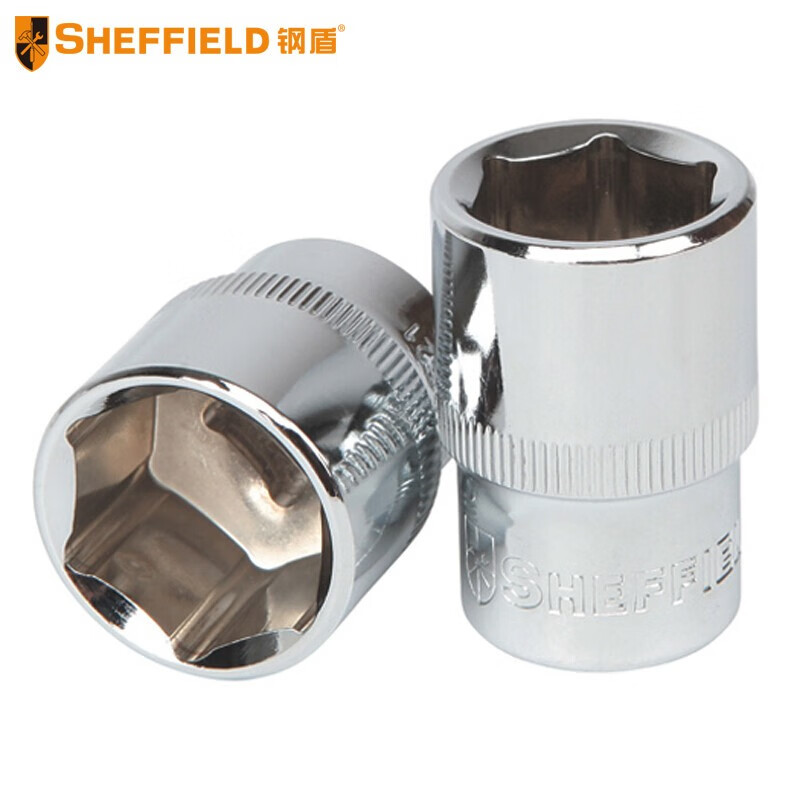 钢盾 SHEFFIELD S010606 10mm系列公制6角标准套筒6mm~24mm