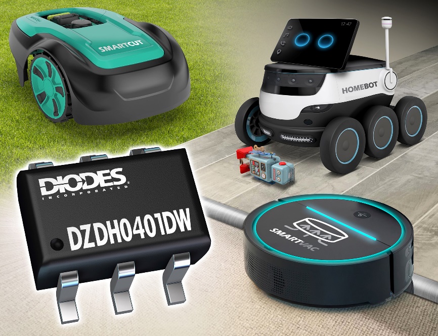 图 2：自动割草机和扫地机器人的设计中对电池放电保护的新需求。